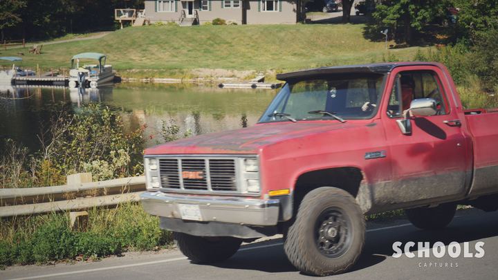 Red GMC